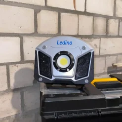 Hoorn LED oplaadbare schijnwerper met Bluetooth functie