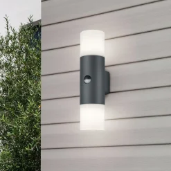 Hoosic - buitenwandlamp met bewegingsmelder