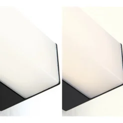 Horizon LED spiegellamp, breedte 60 cm, zwart, IP44