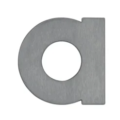 Huisnummer - letter a