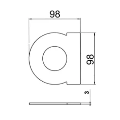 Huisnummer - letter a