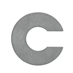 Huisnummer - letter c