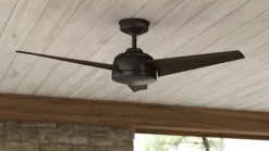 Hunter Trimaran plafondventilator, brons/bruin