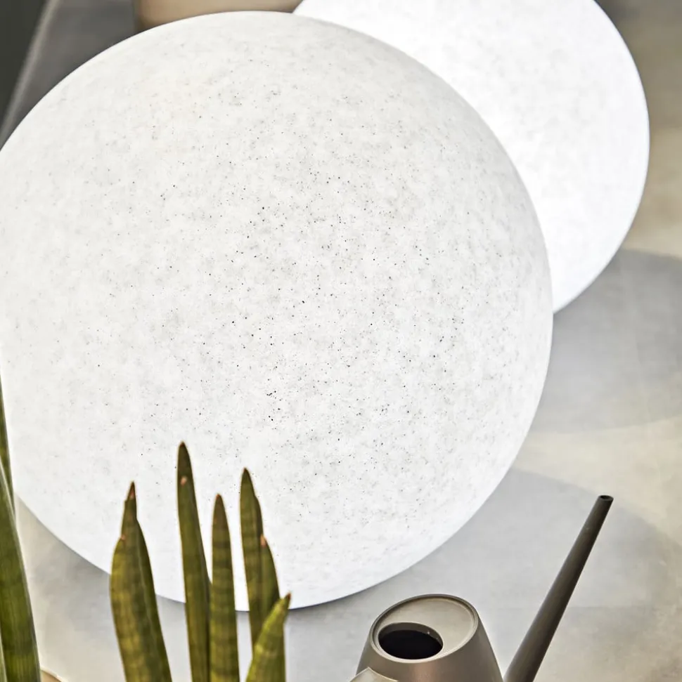 Ideal Lux Doris grondspies lamp, wit, kunststof, Ø 78 cm