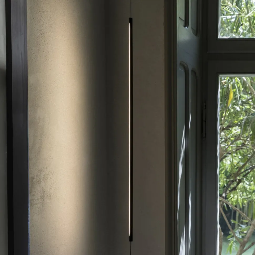 Ideal Lux Filo LED vloerlamp, zwart, metaal, 3.000 K