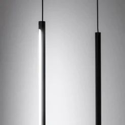 Ideal Lux Filo LED vloerlamp, zwart, metaal, 3.000 K