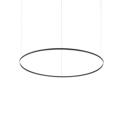Ideal Lux hanglamp Oracle Slim zwart 3.000K Ø 150 cm
