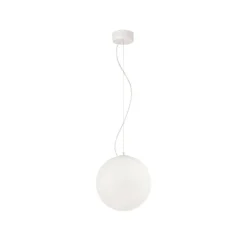 Ideal Lux Mapa hanglamp van glas Ø 30 cm
