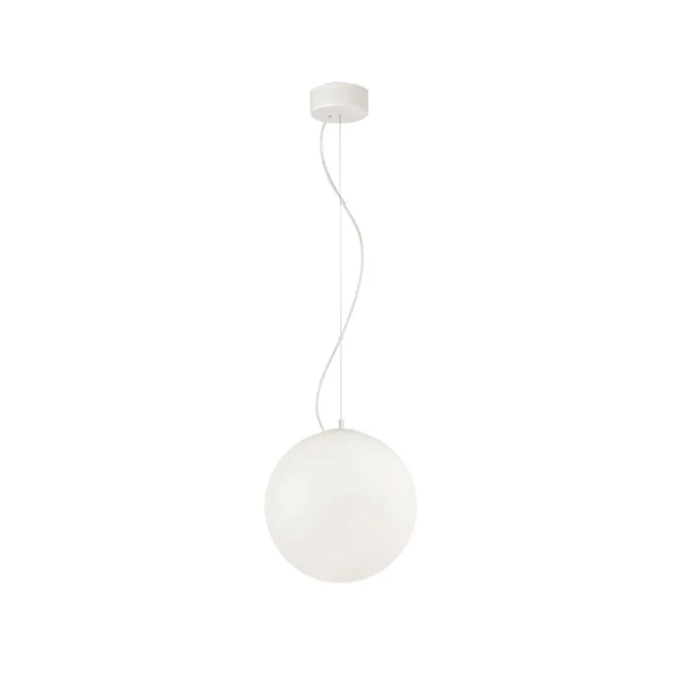 Ideal Lux Mapa hanglamp van glas Ø 30 cm