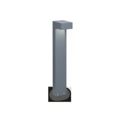 Ideal Lux Sirio tuinpadverlichting, antraciet, aluminium, hoogte 60 cm