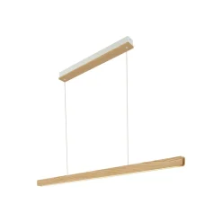 Ilgas hanglamp, hout, metaal, 3.000 K