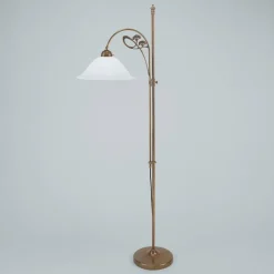 ILKA vloerlamp, Berlin messing