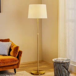 In hoogte verstelbare vloerlamp Lyon m. trekschak.