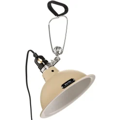 In industriële look - klemlamp Pepper beige