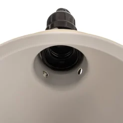 In industriële look - klemlamp Pepper beige