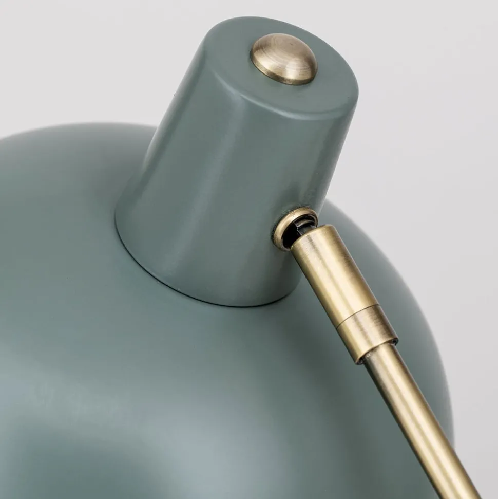 In vintage-look - tafellamp Fedra groen