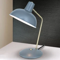 In vintage-look - tafellamp Fedra grijs