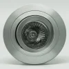 Inbouwlamp Básico, rond, aluminium