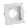 Inbouwlamp Grid One, wit, 10 x 10 cm, aluminium, GU10