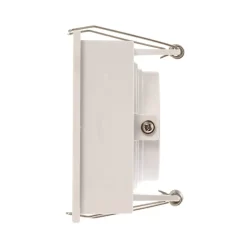 Inbouwlamp Hyde, 2-lamps IP44 in wit