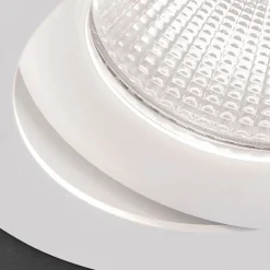 Inbouwspot Choice, aluminium, zwenkbaar, wit