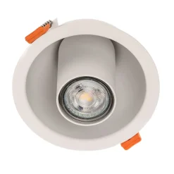 Inbouwspot Dot, verstelbaar, wit