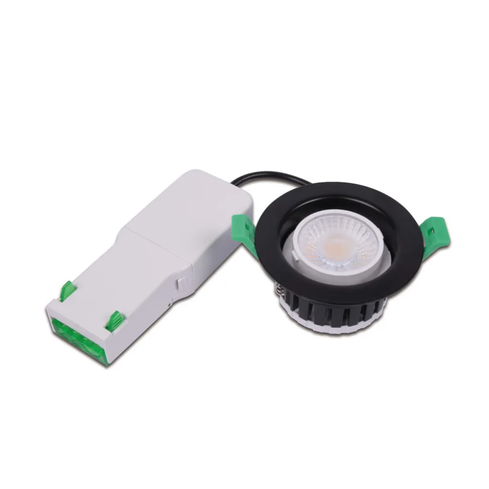 Inbouwspot Eco R 68 roestvrij staal Ø 9 cm metaal IP65 CCT