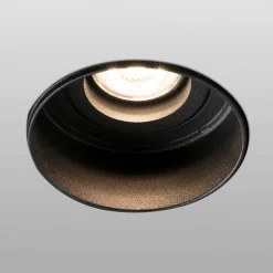 Inbouwspot Hyde 1-lamp rond gezwenkt zwart