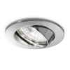 Inbouwspot Swing rond, GU10, zwenkbaar, chroom