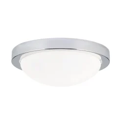 Ingetogen plafondlamp MINEA, 32 cm, chroom