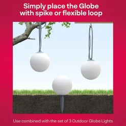Innr Smart Outdoor Globe Colour LED bol, extra