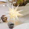 Interieurdecoratie - 18-puntige ster Ø 12 cm wit