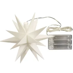 Interieurdecoratie - 18-puntige ster Ø 12 cm wit