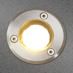 IP67 LED-vloerinbouwlamp Kenan, roestvrij staal