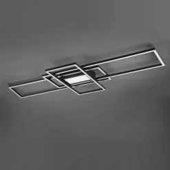 Irvine LED plafondlamp 3.000-6.500 K, antraciet