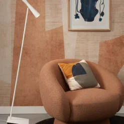 IT'S ABOUT ROMI Bordeaux vloerlamp, wit