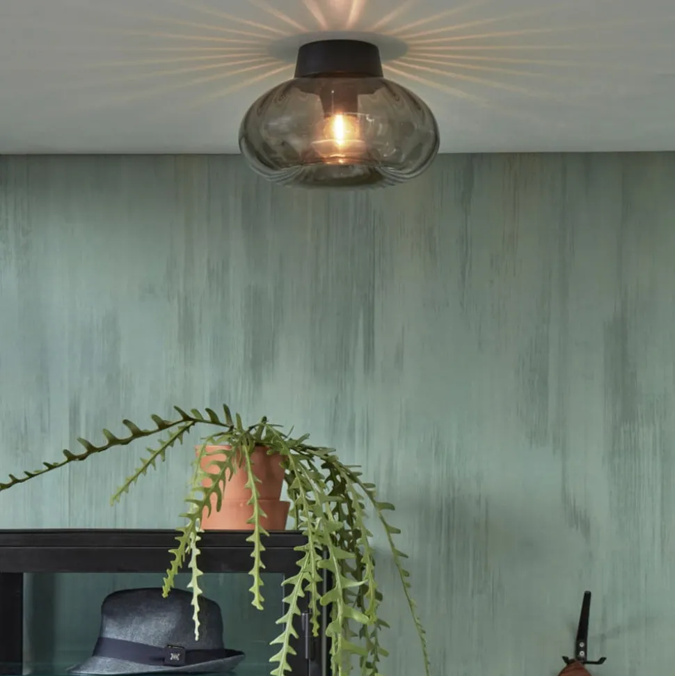 IT'S ABOUT ROMI Brussel plafondlamp zwart/rook