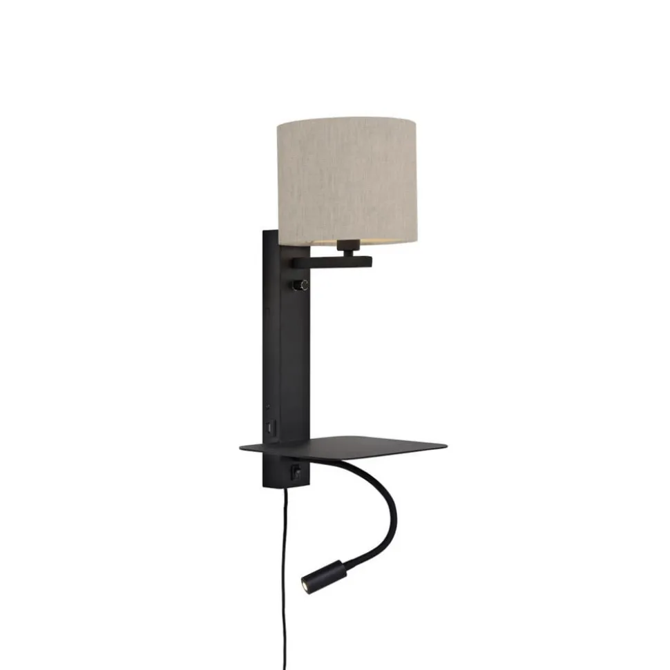 IT'S ABOUT ROMI Florence leeslamp 2-lamps linnen licht