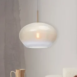 IT'S ABOUT ROMI Hanglamp Bologna, melkwit, 1-lamp