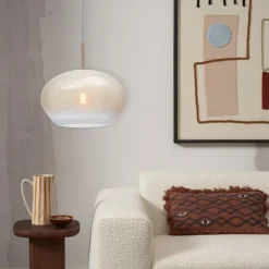 IT'S ABOUT ROMI Hanglamp Bologna, melkwit, 1-lamp