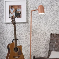 IT'S ABOUT ROMI Marseille vloerlamp, terracotta