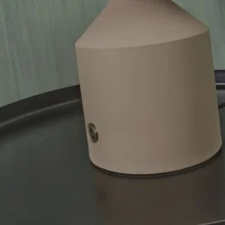 IT'S ABOUT ROMI Porto tafellamp, 30 cm, zandkleurig, metaal