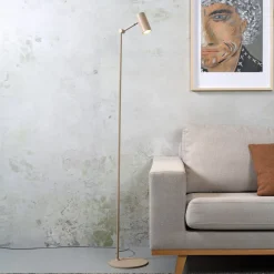 IT'S ABOUT ROMI Vloerlamp Montreux, zandkleur