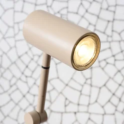 IT'S ABOUT ROMI Vloerlamp Montreux, zandkleur