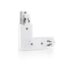 Ivela 90° hoekaarde buiten voor LKM Quadro, wit