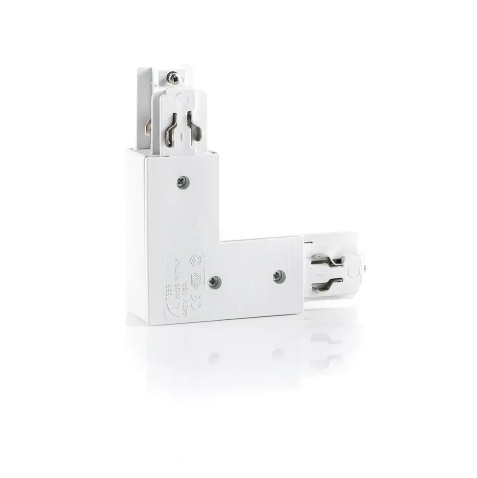 Ivela 90° hoekaarde Innes voor LKM Quadro, wit