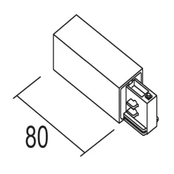Ivela voeding aarde rechts, zilver