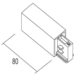Ivela voedingsbodem links, zwart