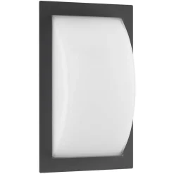 Ivett buitenwandlamp, antraciet, E27, bewegingsmelder