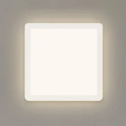 Jali vierkant LED paneel, wit, 29,2 cm, kunststof, 2.700 K